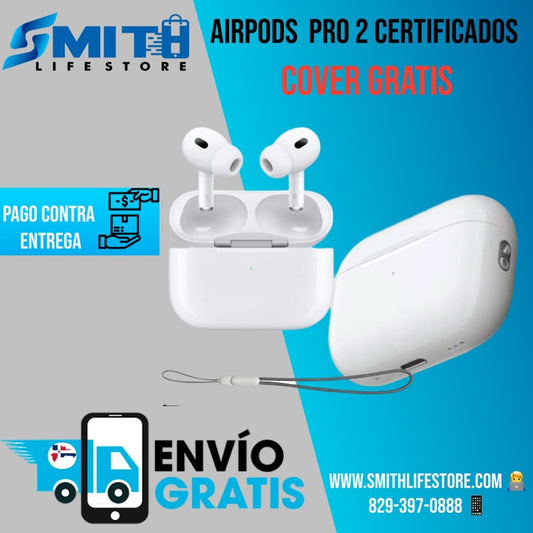 AirPods Pro 2 certificados ( cover gratis )